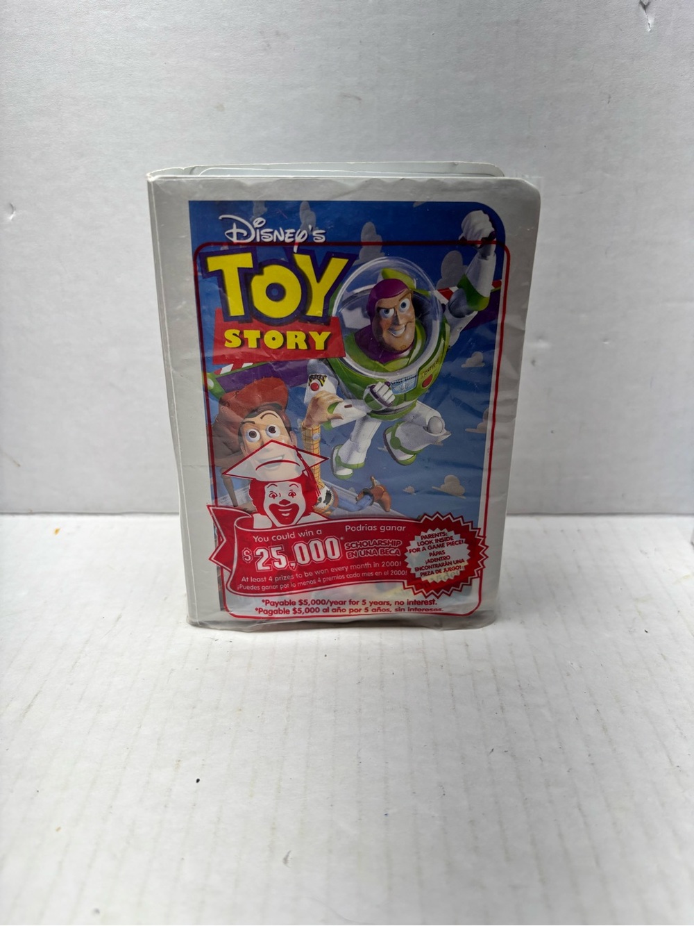 McDonald's Happy Meal Toy Disney Video Showcase Toy
Story  (2000) woody